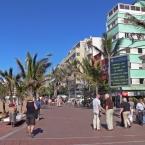 Strandpromenade Menschen Paseo de Las Canteras Las Palmas