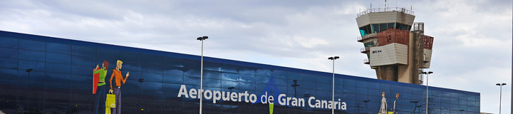 International Terminal at Airport Gran Canaria for European flights
