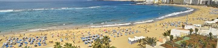 Hotels in Las Palmas de Gran Canaria direkt am Canteras Strand: Reina Isabel Las Palmas