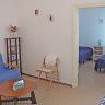 Wohnzimmer ruhige Ferienwohnung Innenhof La Goleta Las Palmas