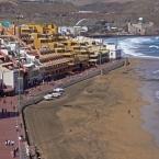 Las Canteras Strand Aussicht Las Palmas 4