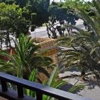 ausblick auf den Parque Santa Catalina aus der Pension Plaza Las Palmas