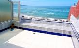 Remedios Family Apartment: sun terrace over Canters beachfront Gran Canaria