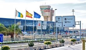 Foto Flughafen Las Palmas Terminal Abflüge International Foto Flughafen Las Palmas Terminal Abflüge International