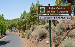 MTB Fahrradtour A ab Las Palmas de Gran Canaria: Abfahrt vom Pico de Las Nieves über Teror nach Las Palmas