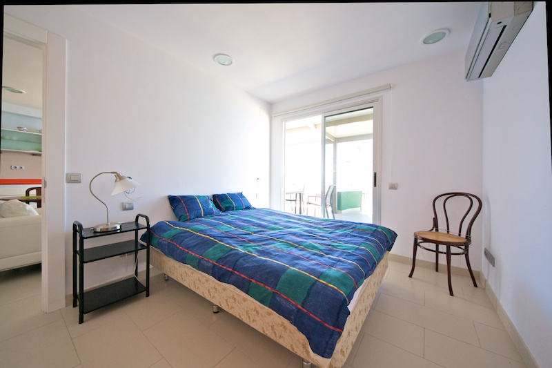 Blick in beide Schlafzimmer im Varadero-Apartment Las Palmas