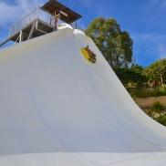 free fall slide named "Boomerang" in Aqualand Maspalomas